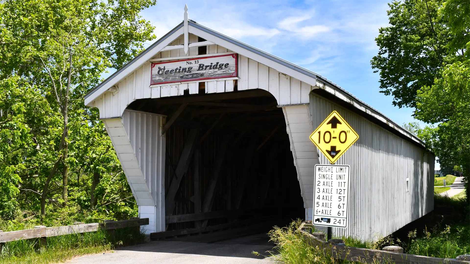 CVB Geeting Covered Bridge