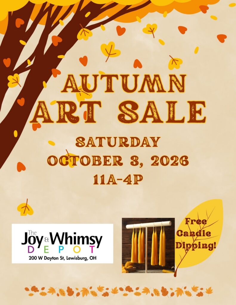 FALL 2026 ART SALE FLYER 8.5X11