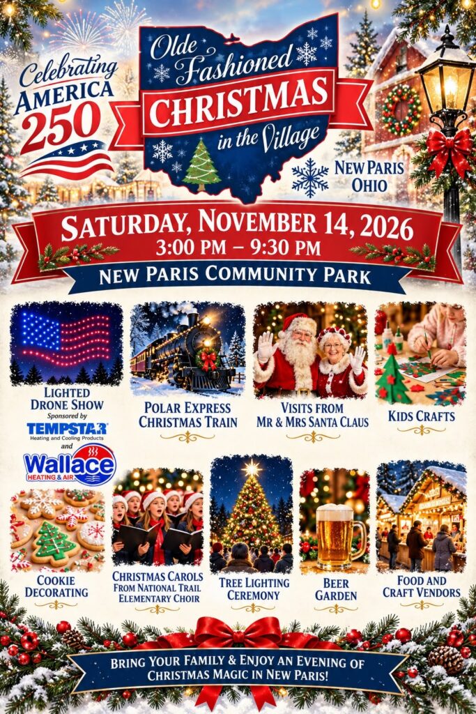 New Paris Old Fashioned Christmas in the Village